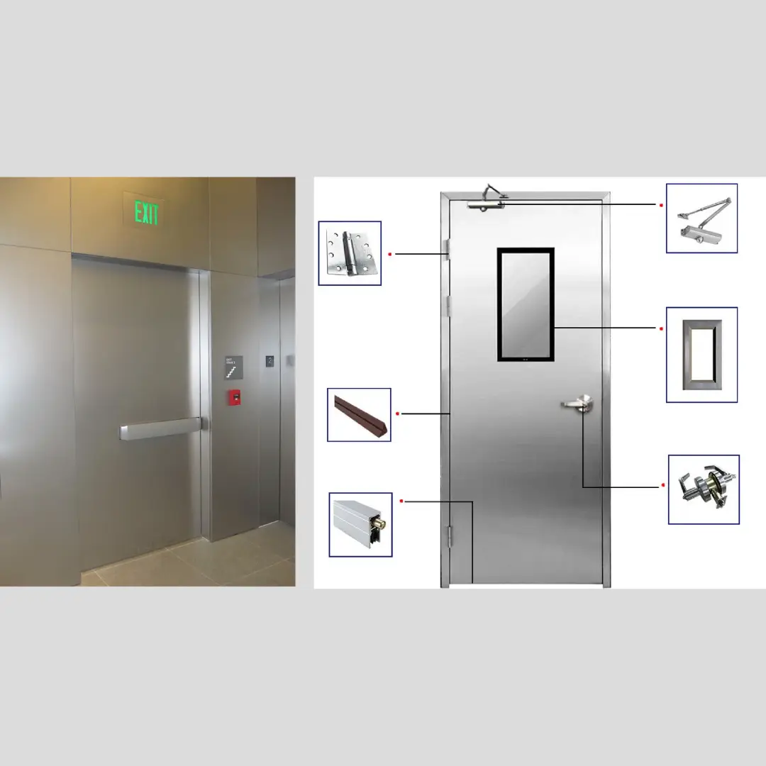 Fire-Rated Steel Doors